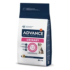 Advance Veterinary Diets URINARY dietinė sausa maistas suaugusiems šunims struvitų akmenų tirpinimui ir prevencijai, 12 kg