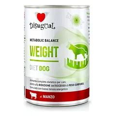 DISUGUAL Weight konservas šunims su jautiena 400g (6)