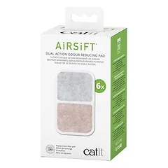 Catit Airsift Dual Action kvapą mažinanti pagalvėlė, 6 vnt. — 5 nuotrauka