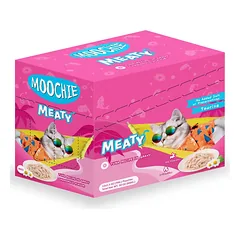 MOOCHIE Tunas padaže 12x70 g šlapias kačių maistas (tunai ir ramunėlės padaže)