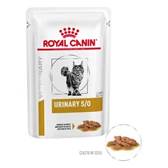 ROYAL CANIN Urinary S/O 12x85g dalelės padaže