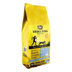 Real Dog Sensitive sausas maistas suaugusiems šunims su antiena 15kg