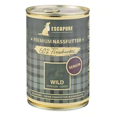 Escapure Senior Wild - šlapias maistas vyresnio amžiaus šunims, žvėriena su daržovėmis