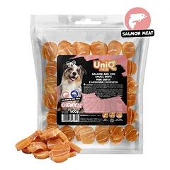 Uniq Pets Šunų kramtomi skaniukai su vistiena lašiša ir menkė 500g