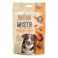 Skanėstai šunims PROPESKO Dog Master crispy pieces with chicken su vištiena, 60 g