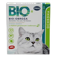 PESS biologinis antkaklis nuo parazitų katėms, 35 cm