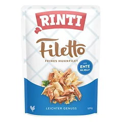 RINTI Filetto in Jelly Chicken&Duck saszetka w galaretce kurczak i kaczka 100 g photo