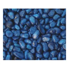 Gruntas akvariumui mėlynas 3-5 mm, 1 kg