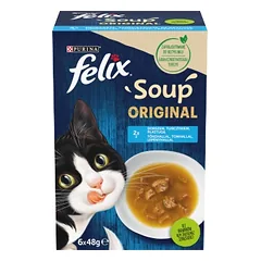 FELIX sriuba "Original Fish Flavours" 6x48 g