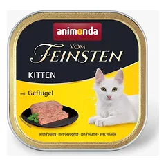 Animonda Vom Feinsten Kitten with Poultry – konservai kačiukams su paukštiena, 100 g — 2 nuotrauka