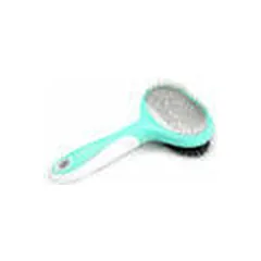 Double slicker brush with bristles 11,5x19cm — 3 nuotrauka