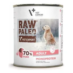 Raw Paleo Adult Grain Free maistas šunims su kiauliena, 800 g — 2 nuotrauka