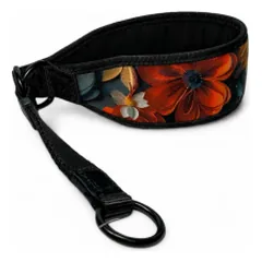 Fleksas Martingale platus, medžiaginis antkaklis šunims, 45–50 cm — 2 nuotrauka