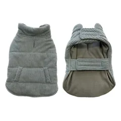 Duvo+ Hundemantel Corduroy grau