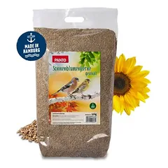 PANTO Sonnenblumenkerne geschält – lukštentos saulėgrąžų sėklos laukinėms zylėms ir kikiliams, 5kg — 2 nuotrauka