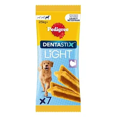 PEDIGREE Dentastix Light Dental Chews L 7 vnt. dantų skanėstai didelių veislių šunims