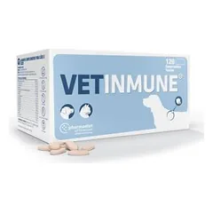 Pharmadiet Vetinmune papildai šunims ir katėms imunitetui stiprinti, 120 tablečių