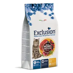 Exclusion Mediterraneo sausas maistas katėms su jautiena, 1,5 kg