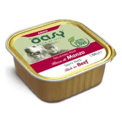 Oasy Adult Beef paštetas su jautiena suaugusiems šunims - Pet24