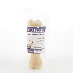 Canius kramtomasis kaulas 17 cm, 1 vnt. pakuotė, skanėstai šunims — 2 nuotrauka