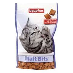 BEAPHAR Malt Bits Skanėstas nuo plauku kamuoliuku susidarymo  150 g
