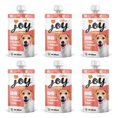 CALIBRA Joy Dog Yummy Chicken and Salmon Treat 6x100 g vištiena ir lašiša, mėsos pasta šunims