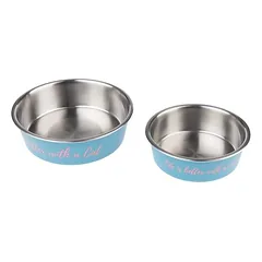 TIAKI nerūdijančio plieno dubenėlis „Better With A Cat“, 450 ml, Ø 14 cm — 2 nuotrauka
