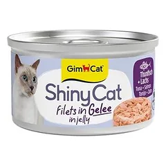 Gimpet ShinyCat drebučiuose, drėgnas maistas katėms 24 x 70 g
