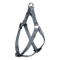Flamingo petnešos šunims Step & Go Sinam, žalios/pilkos, Matmenys: 45-60 cm / 20 mm — 2 nuotrauka