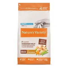 Nature’s Variety Healthy Grain Sausas pašaras mažų veislių šuniukams su vištiena 1,5 kg — 4 nuotrauka