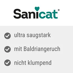 Sanicat Kitten kraikas kačiukams, 5 l — 3 nuotrauka