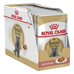 Royal Canin British Shorthair drėgnas maistas Britų trumpaplaukėms katėms, 85 g