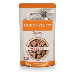 Nature’s Variety Wet Original Mini Dog drėgnas maistas mažiems šunims su jautiena, 150 g