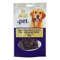 Apeti Dog Adult Training Treats Veal & Sesame Seeds 90 g