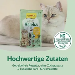 GimCat Mini Sticks skanėstai katėms — 5 nuotrauka