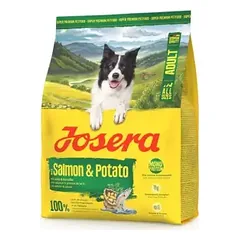 Josera A/S Salmon & Potato begrūdis sausas maistas šunims su lašiša ir bulvėmis, 900 g