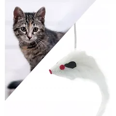 Katės draskyklė stulpelis žaislas letenėlė 43cm (F064) — 4 nuotrauka