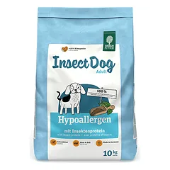 Green Petfood Insect Dog Hypoallergen sausas pašaras alergiškiems šunims, 10 kg