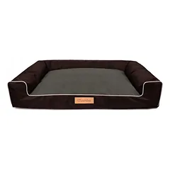 DOGESTE L dydžio vandeniui atsparus šuns guolis-sofa su nemokamu personalizuotu užrašu, 82 × 50 cm — 3 nuotrauka