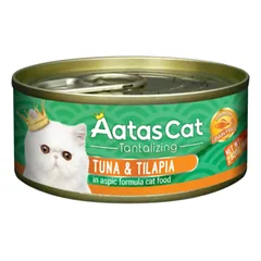 Aatas Cat Tantalizing konservas katėms Tuna&Tilapia 80 g parduotuvėje alphazoo.lt