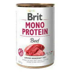 BRIT CARE Mono Protein jautiena, drėgnas maistas šunims 400 g — 4 nuotrauka