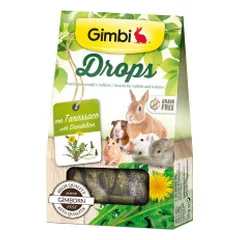 Gimbi Drops skanėstai su kiaulpienėmis graužikams