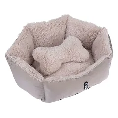 TIAKI minkštas guolis Fluffy Bone, Labai mažiems < 4 kg — 5 nuotrauka
