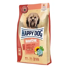 HAPPY DOG NaturCroq Mini Lachs&Reis 4kg Lašiša ir ryžiai