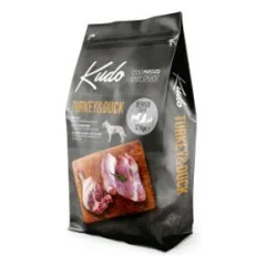 Kudo Turkey&Duck Senior Light sausas pašaras vyresniems šunims 12 kg