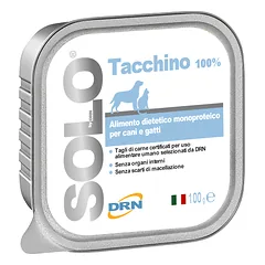 Solo Tacchino (Kalakutiena) konservai 100 g parduotuvėje ramiosblusos.lt