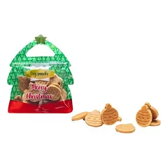Beeztees skanėstai šunims X-Mas Kalėdų eglutės žaisliukai 160 g