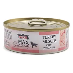 „Max Deluxe“ šuo kalakutiena raumenys, konservuoti 80 g
