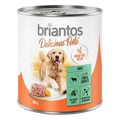 Briantos Delicious Paté 24 x 800 g, drėgnas maistas šunims — 2 nuotrauka