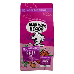 BARKING HEADS Fuss Pot Duck pašaras šunims su antiena 2kg. – 12kg.
